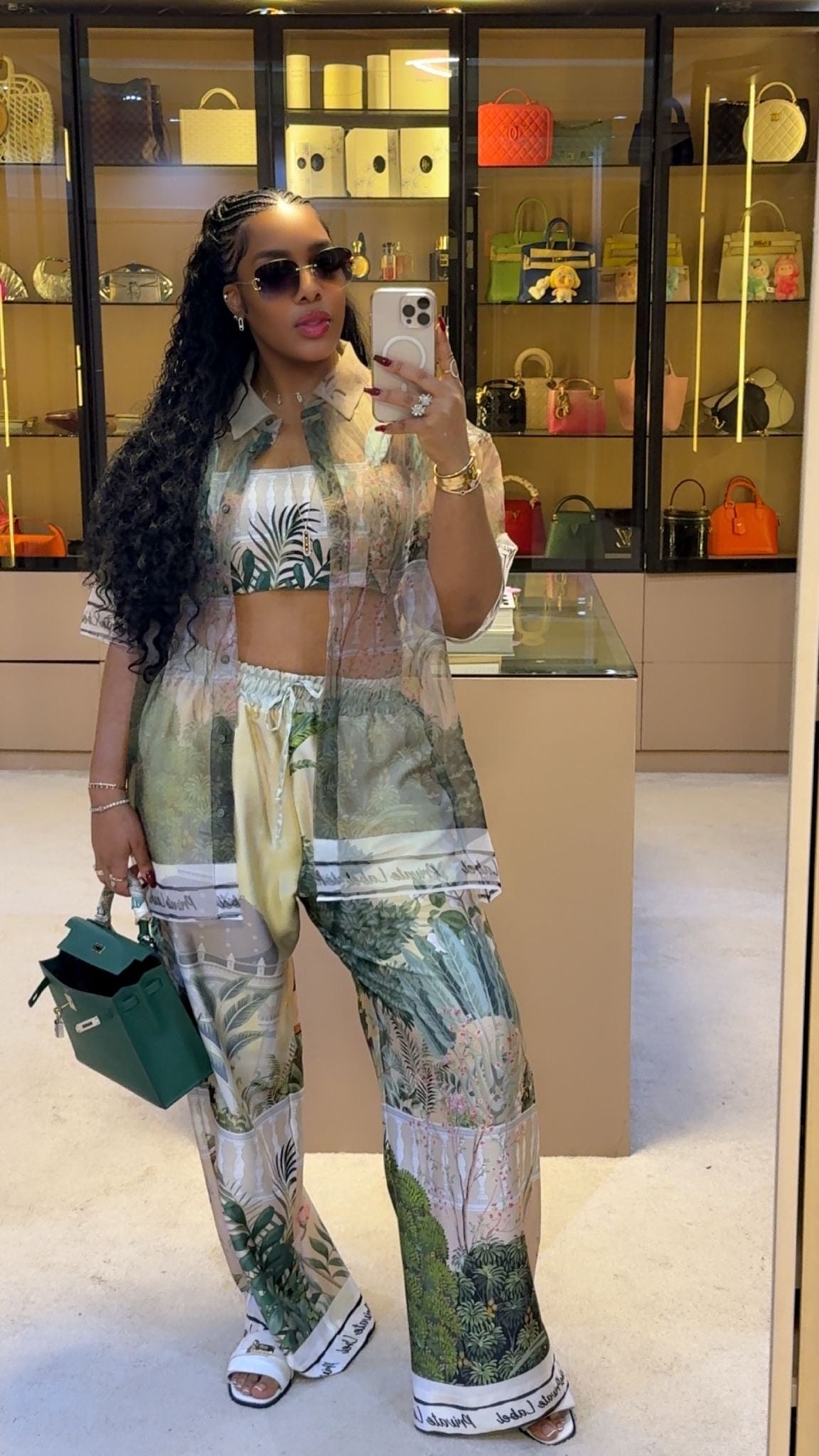 THE ALHAMBRA SILK and ORGANZA OVERSHIRT